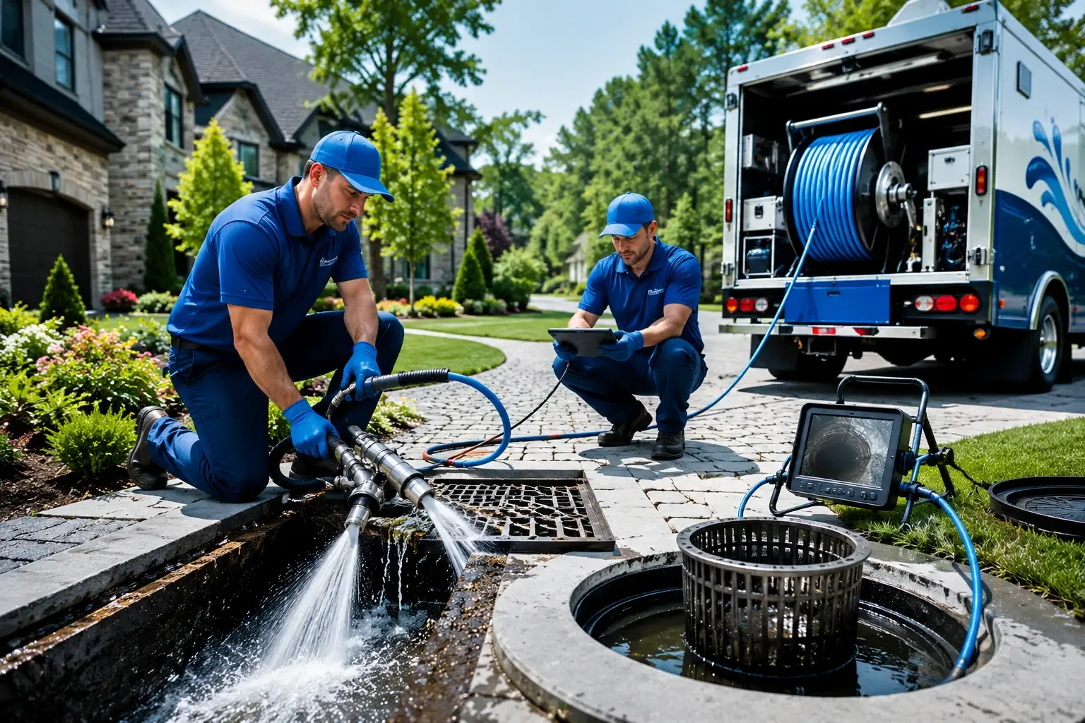Local outdoor drain cleaning professionals in Yoder, IN